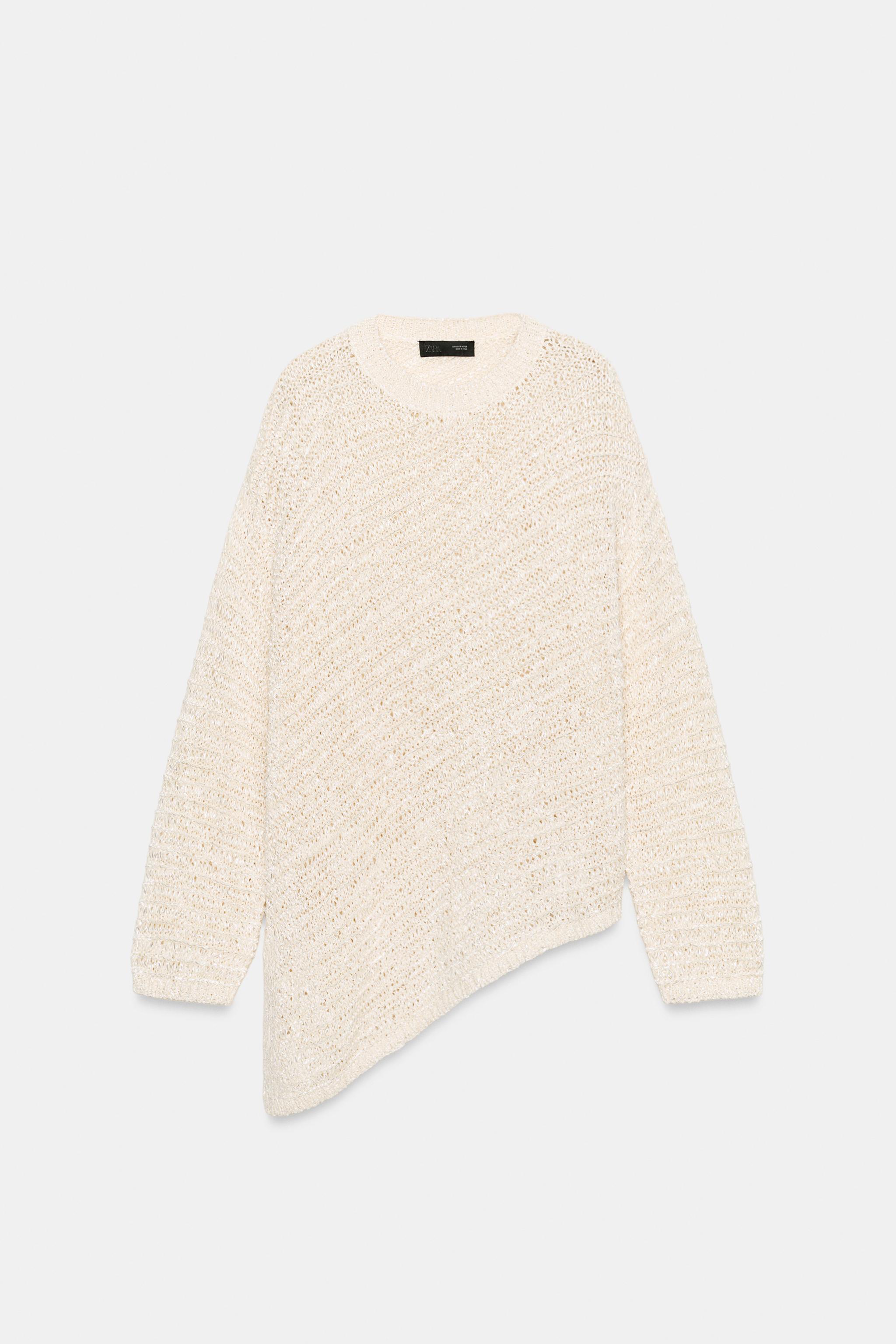 OVERSIZED ASYMMETRIC HEM JUMPER